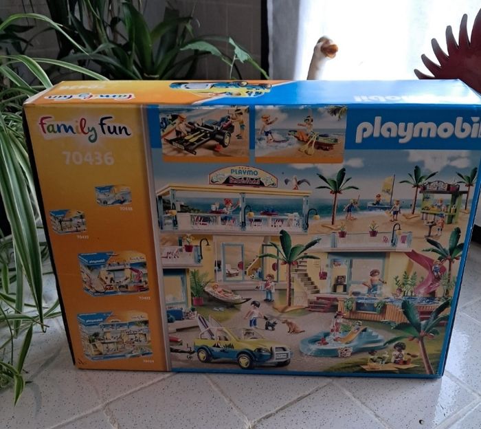 Voiture playmobil avec remorque - photo numéro 2