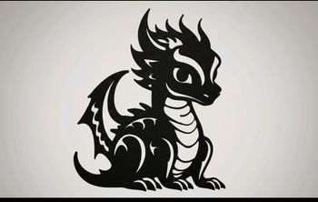 Superbe Wall Art Dragon – Déco Murale Impression 3D