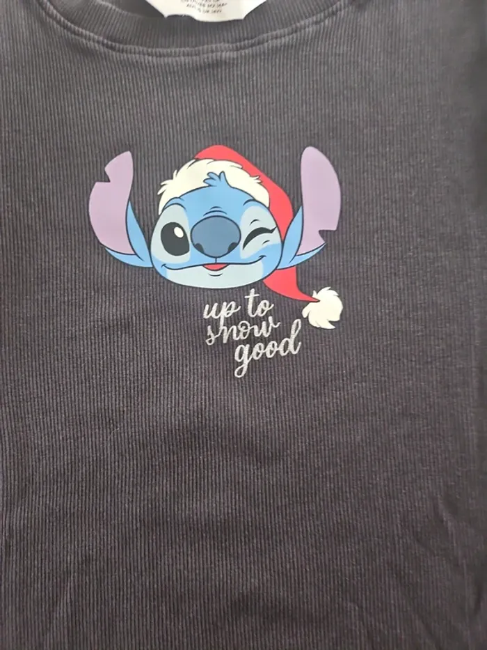 Top en jersey H&M Stitch - photo numéro 2