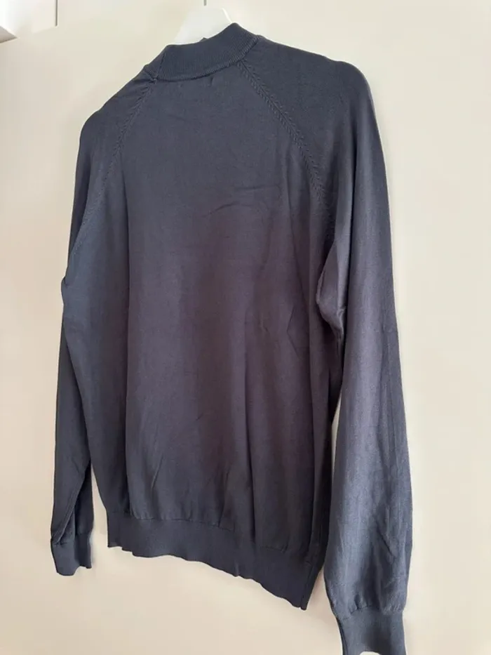 Pull zara homme gris taille S - photo numéro 6