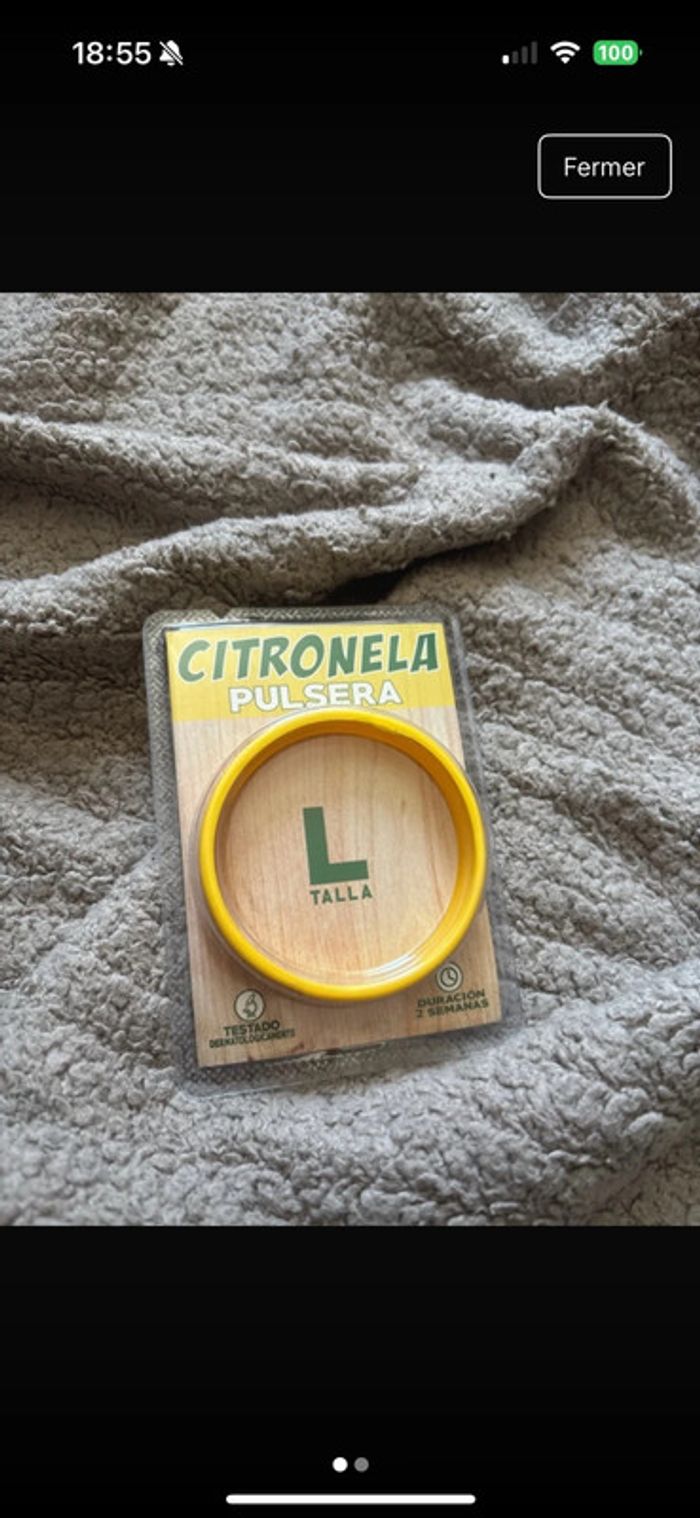 Bracelet citron