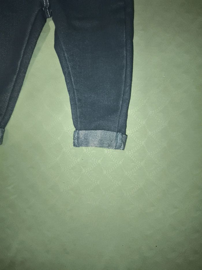 Ensemble jean (legging) Tshirt rose sans manches - photo numéro 6