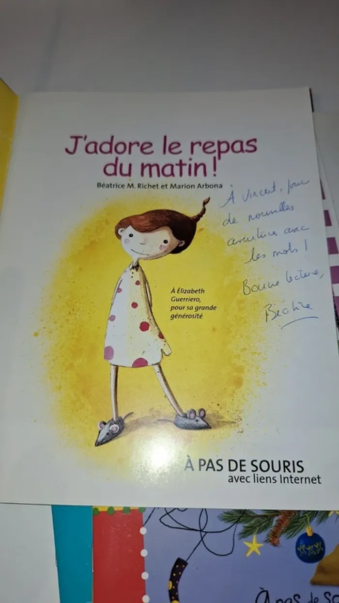 Livre pour enfant j'adore le repas du matin - photo numéro 3