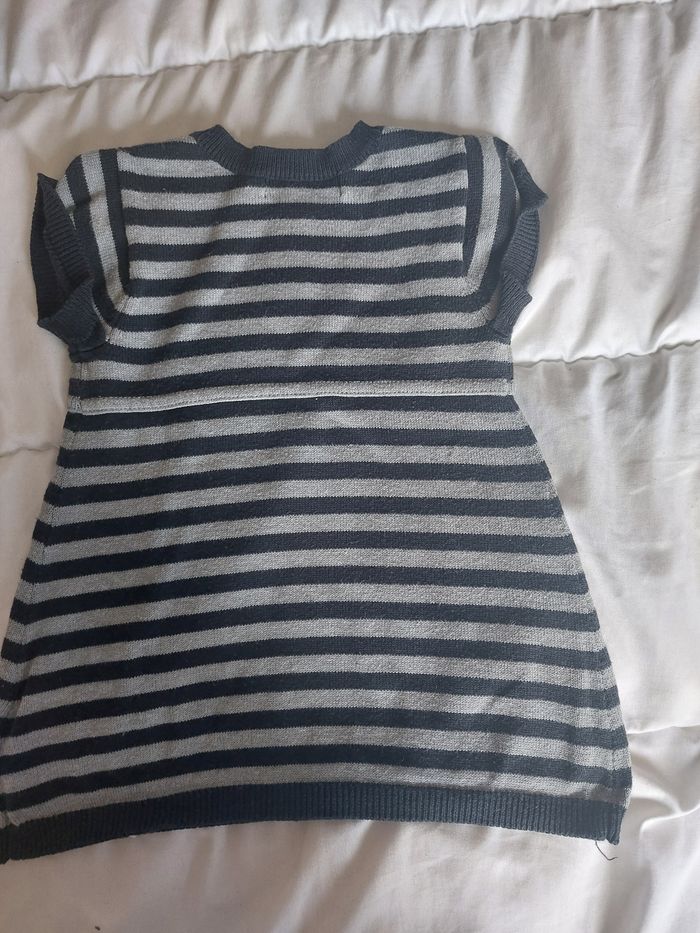 Robe tunique bébé fille taille 6mois - photo numéro 2