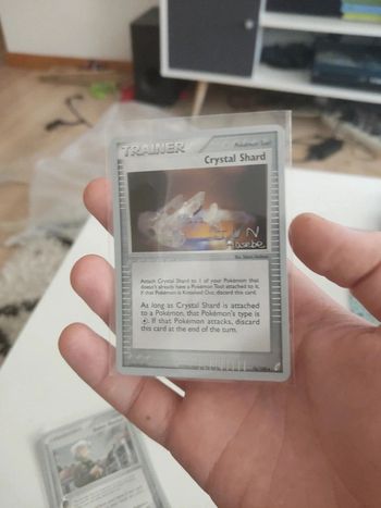 Carte Pokémon crystal shard World championship 2007