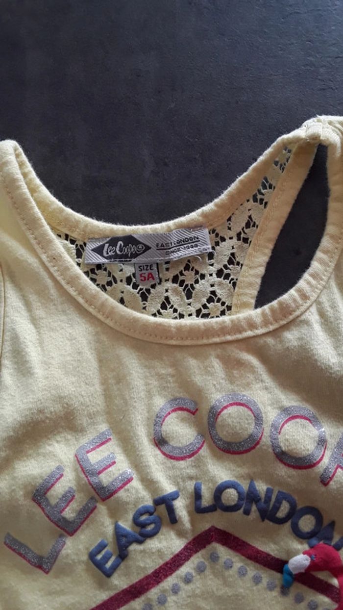 Débardeur tee-shirt Lee Cooper 5 ans - photo numéro 2