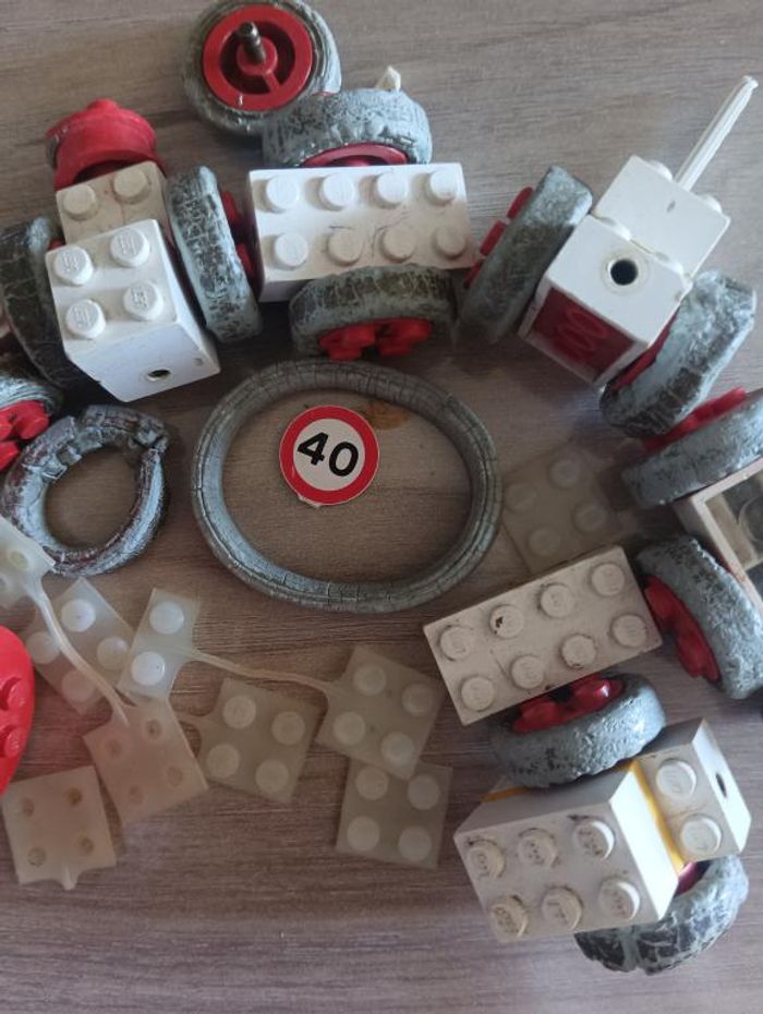 Lego - Lot de roues - photo numéro 3