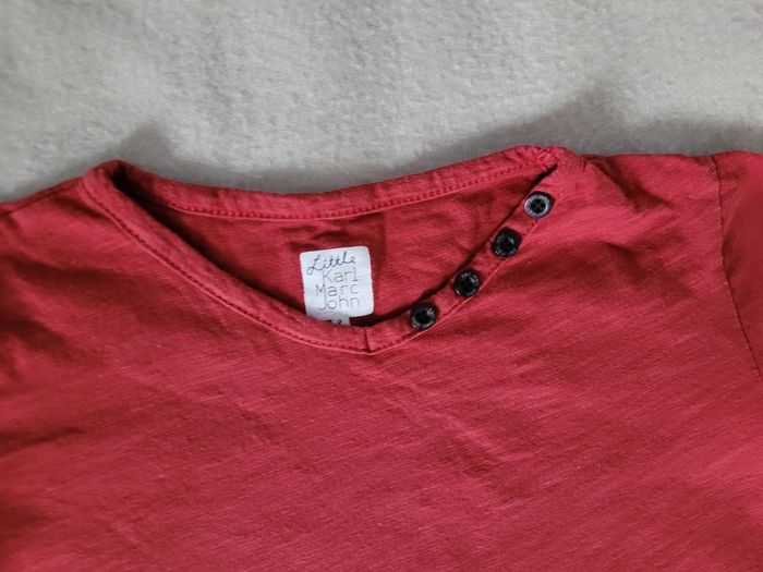 T-shirt manches longues 8 ans little Karl Marc John - photo numéro 3