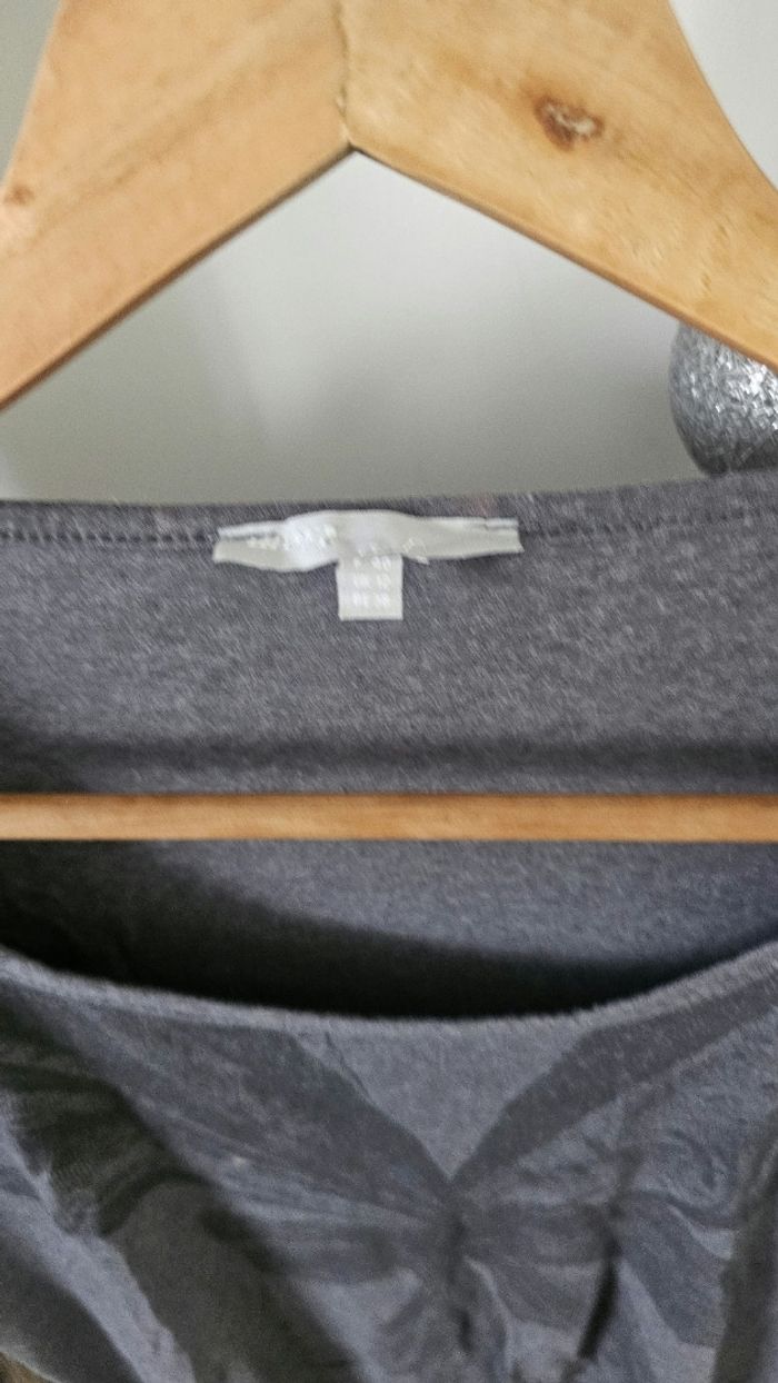 T-shirt Etam taille 40 L Manches 3/4 - photo numéro 2