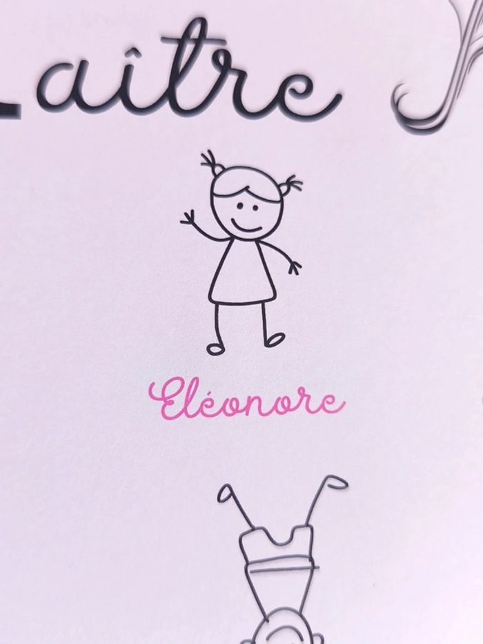 Magnifique Affiche format A4 cadeau Maître - photo numéro 4