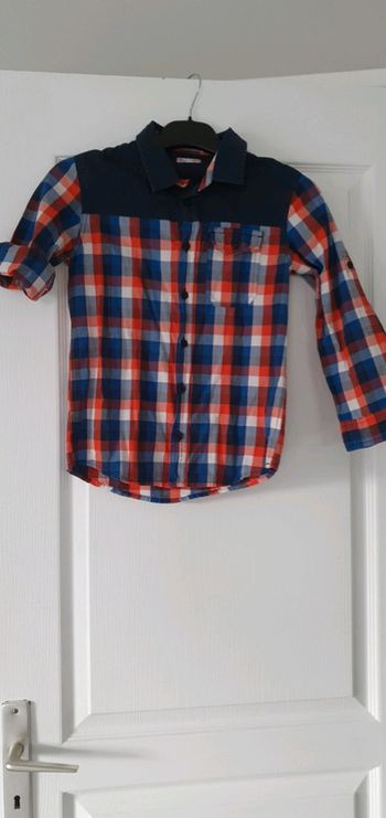 Chemise garçon MC/ML Dpam 8 ans LEN2