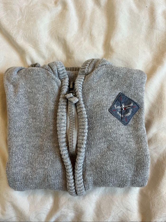 Gilet Little Marcel gris - photo numéro 6