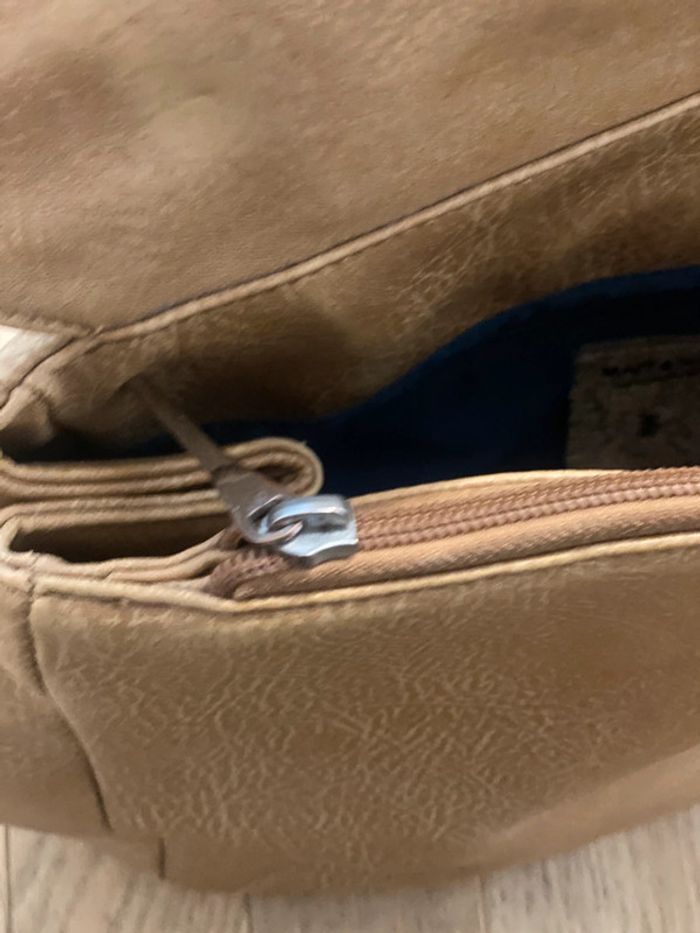 Sac en cuir vegan beige Matt & Nat - photo numéro 5