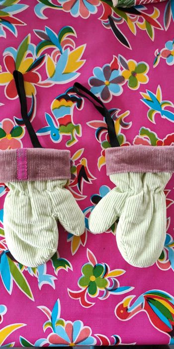 Moufles gants velours polaire 18 mois