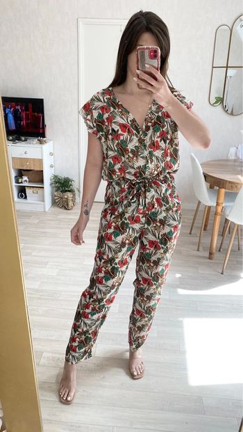 Combinaisons pantalon fleurie