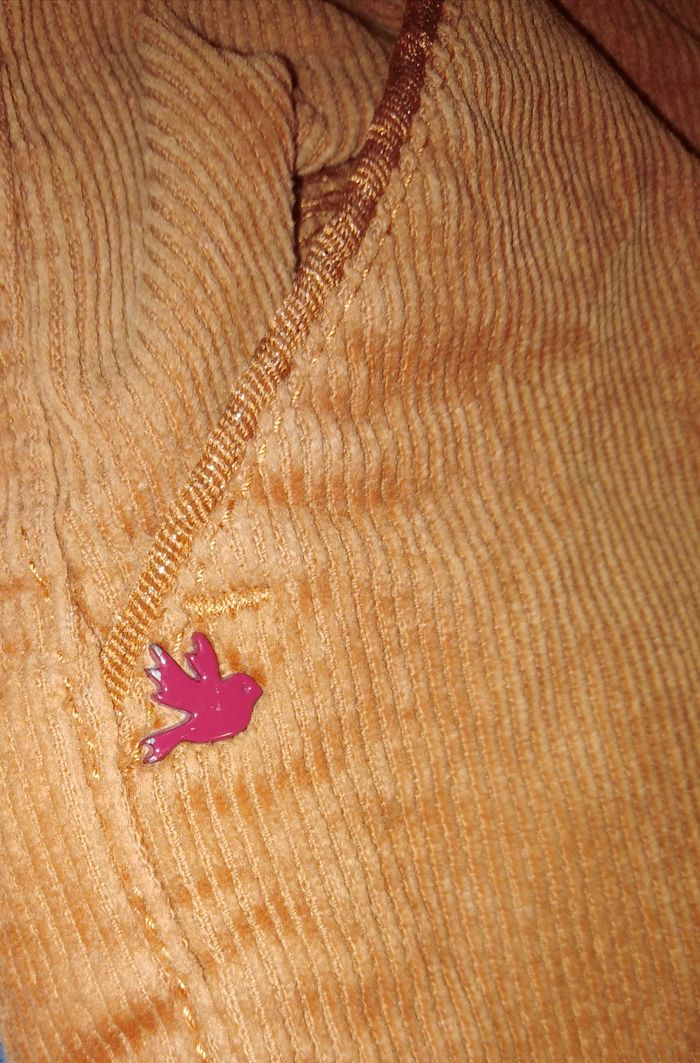 Pantalon "petite fille" velours, camel, 10 ans, Sergent Major - photo numéro 2