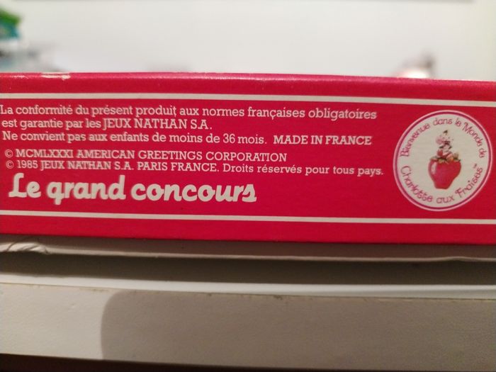 Puzzle vintage Charlotte aux Fraises, le grand concours - photo numéro 3