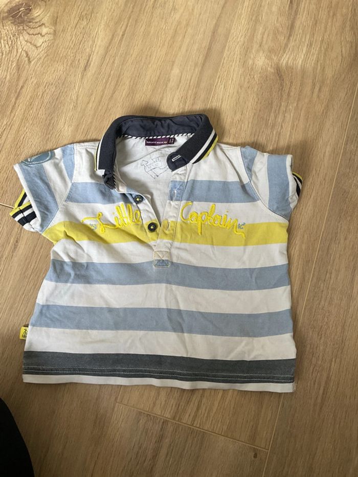 Polo rayé