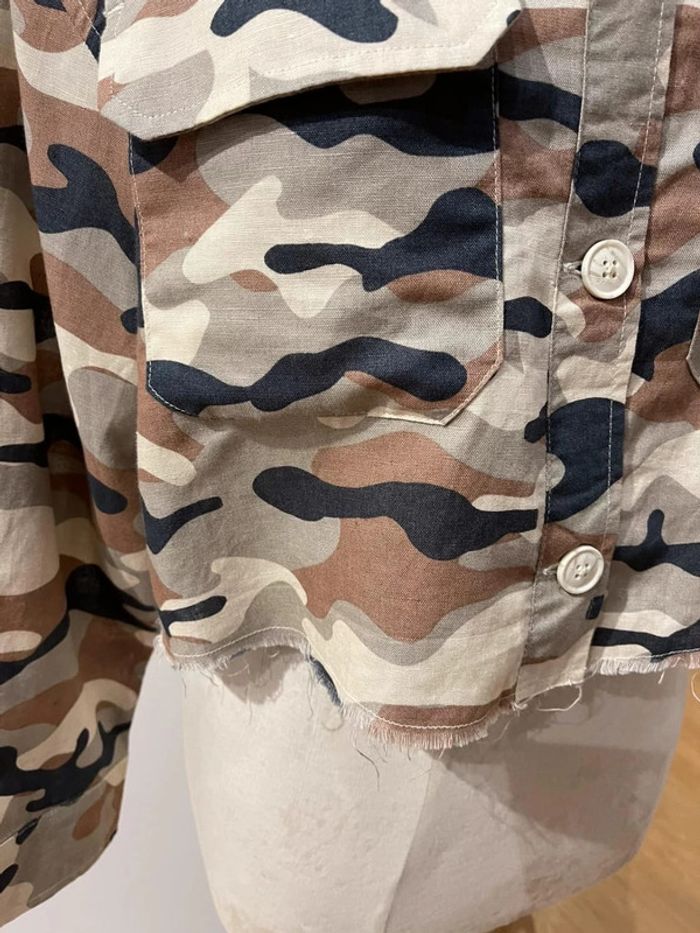 Superbe Veste army Zara 🌸 M 38 40 - photo numéro 3