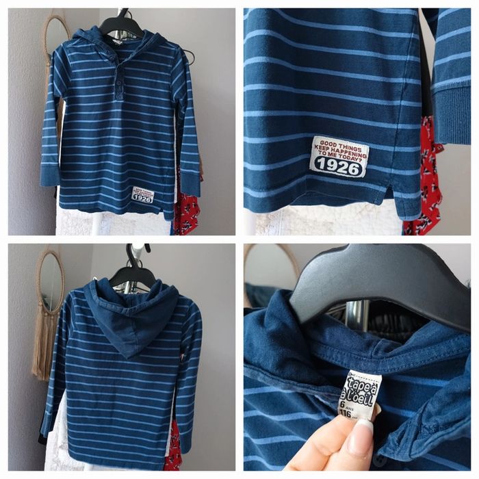 Sweat léger à capuche Tape à l'œil 6 ans