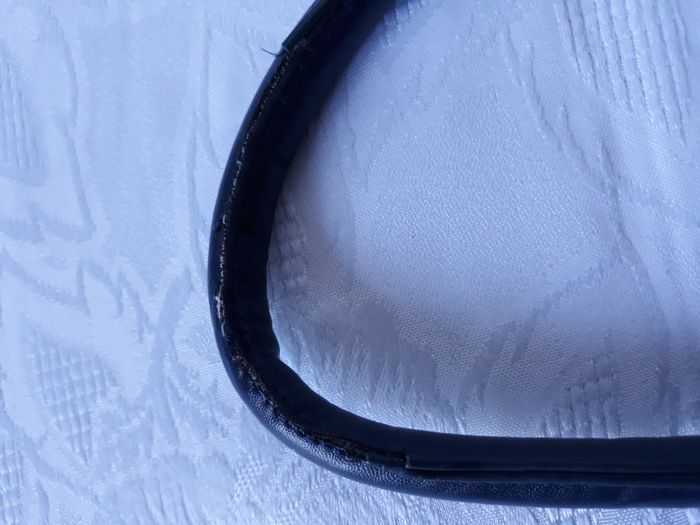 Faby27800 Sac à mains "Justfab" couleur : bleu marine Bandoulière avec chaine dorée - photo numéro 5