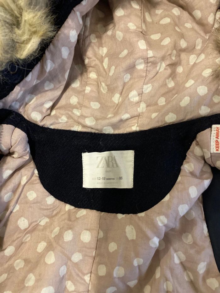 Zara baby Manteau taille 12/18 mois - photo numéro 3