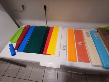 Gros lot papier crépon