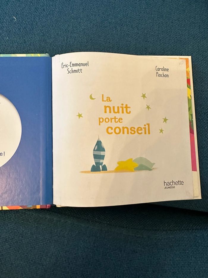 Livre album McDo McDonalds La nuit porte conseil Hachette Eric Emmanuel schmitt - photo numéro 3