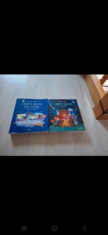 2 livres histoires du soir