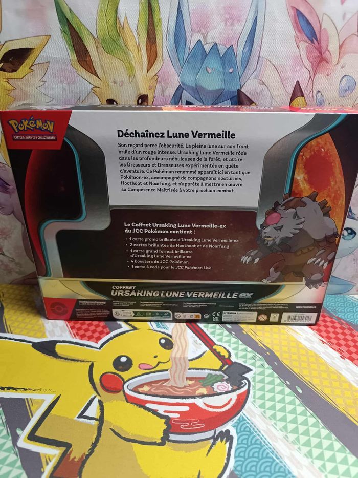Coffret Pokemon - URSAKING EX 4 BOOSTERS - FR - photo numéro 2
