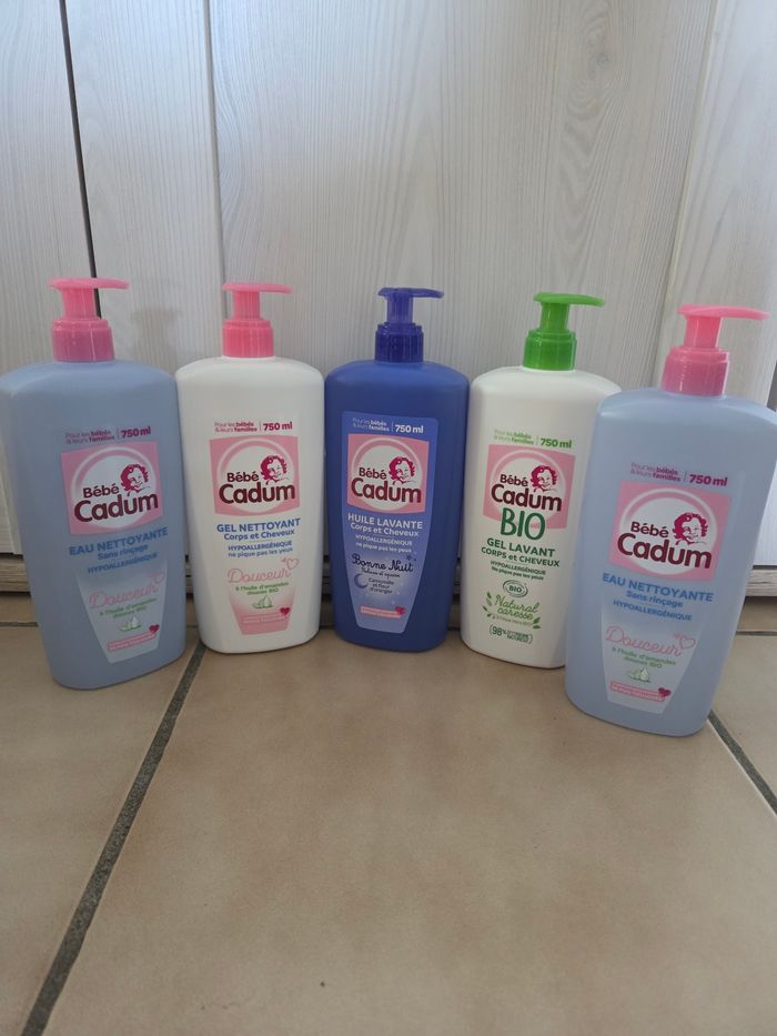 Lot soins cadum