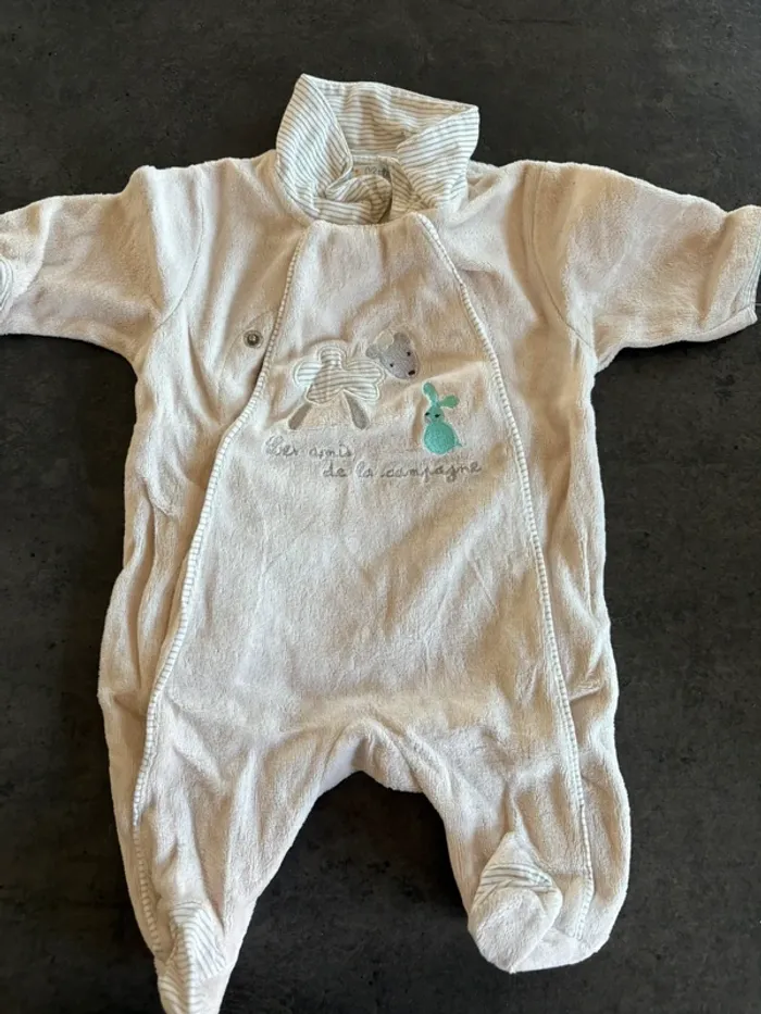 Pyjama mouton beige