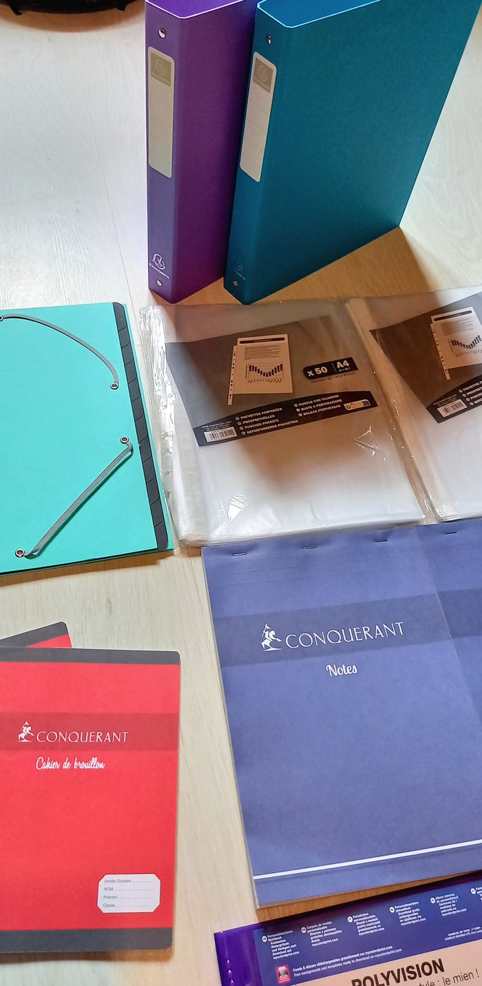 Lot de fournitures scolaires neuves - photo numéro 6