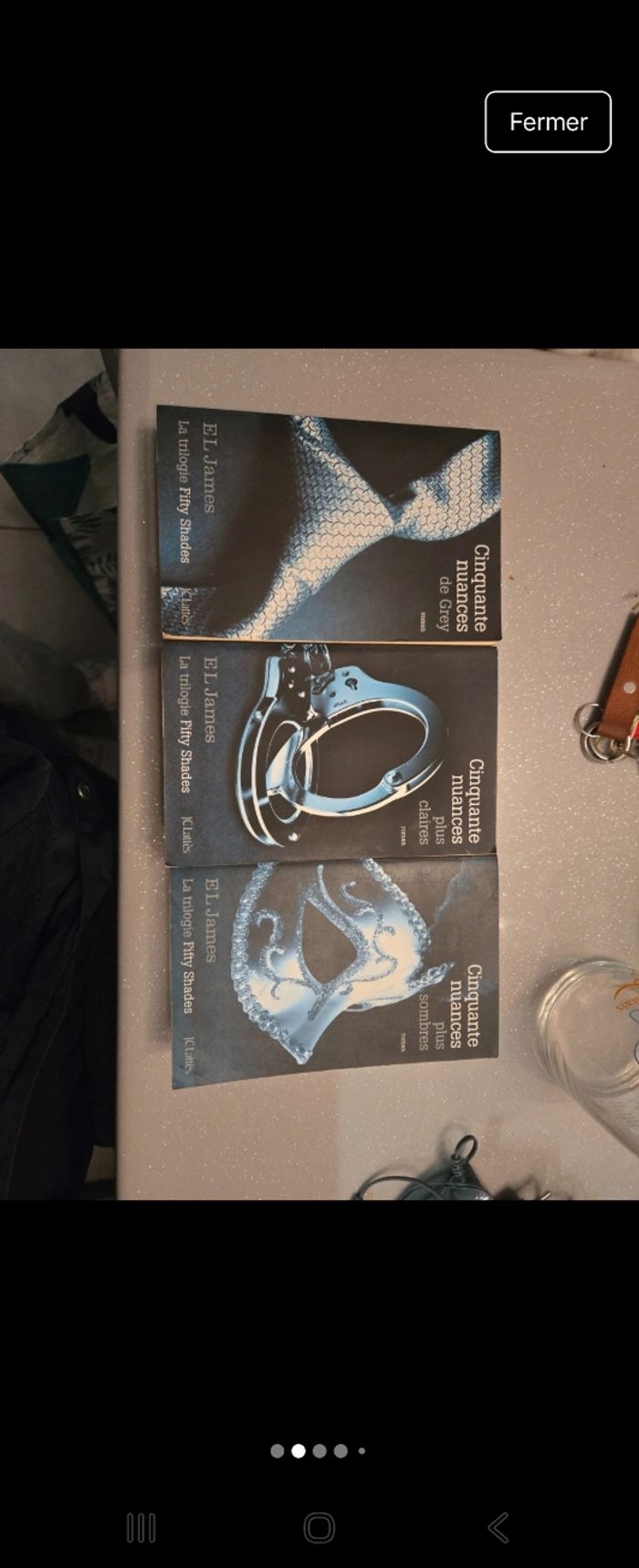 Trilogie 50 nuaces de Grey de EL James - photo numéro 2