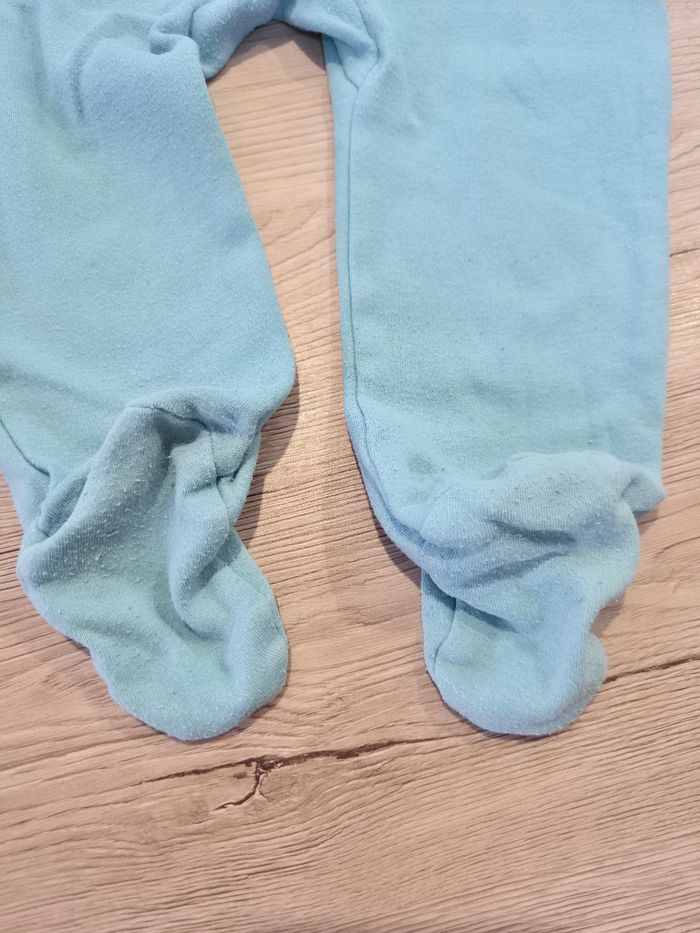 Pyjama 1 pièce bleu, 18 mois. - photo numéro 3