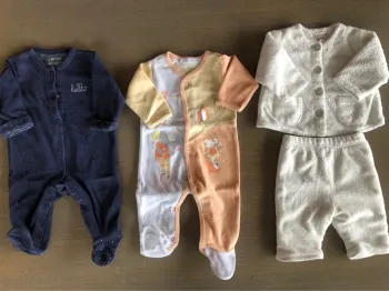 Lot de 6 pyjamas 3m