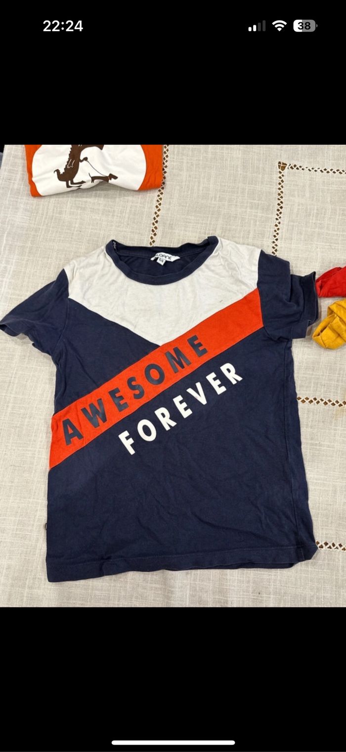 Lot 8 T-shirts et manches longues - photo numéro 3