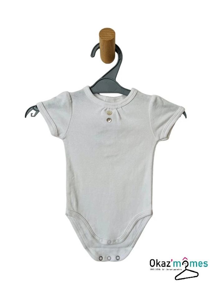 Body à manches courtes blanc - Bébé Rêve 3 mois (60cm)