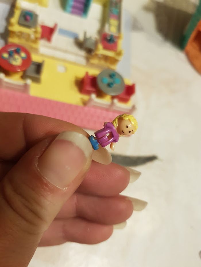 Polly Pocket vintage - 1993 Pizzeria maison + set mini market 1995 vivid imaginations - photo numéro 7