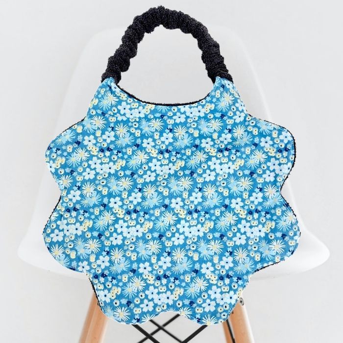 Serviette enfant bleue