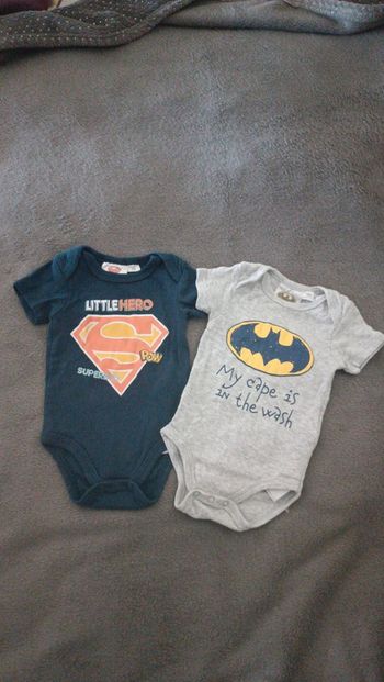 💥 LOT 2 body super héros