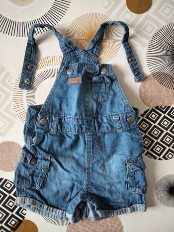 Salopette short