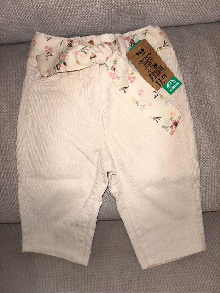 Pantalon velours