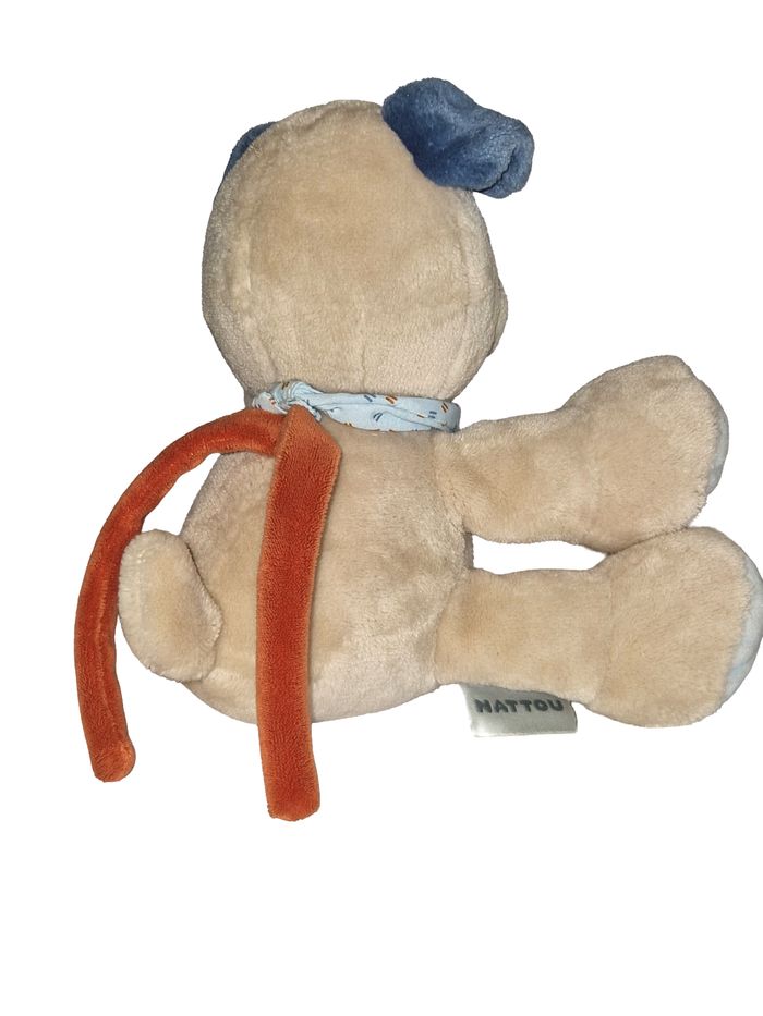 Doudou Nattou Chien Beige 21 cm Musical - Jim & Bob - photo numéro 3