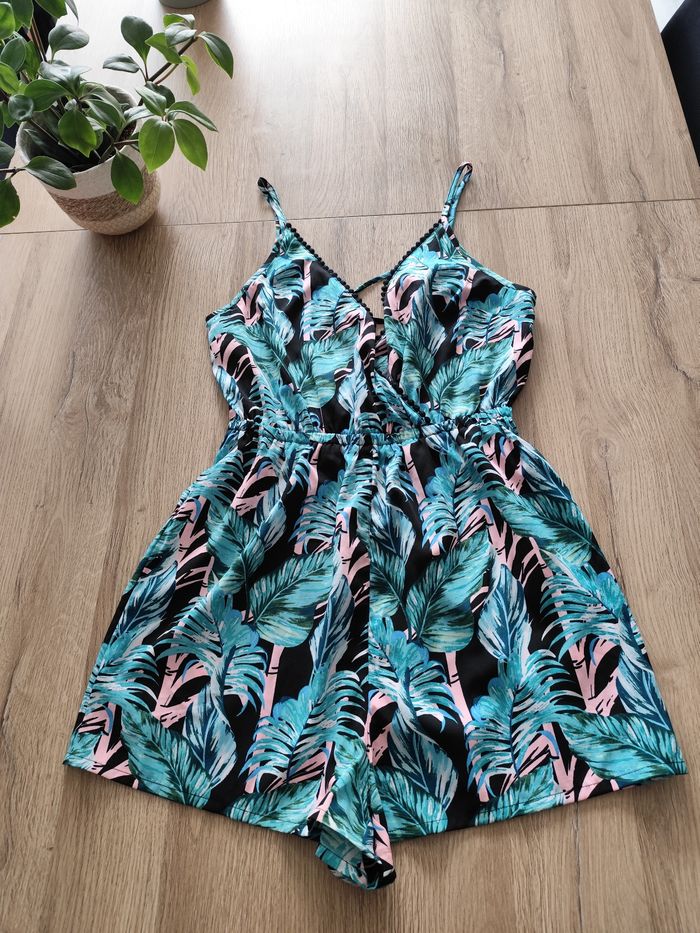 Combishort à motifs