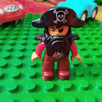 Figurine adulte homme pirate bloc construction brique