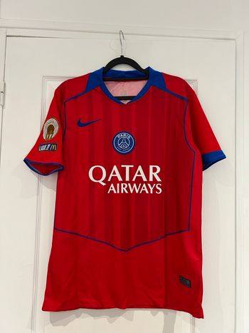 Maillot PSG Paris Third Rouge Taille M Dembélé 10 