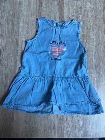 Robe en jean 