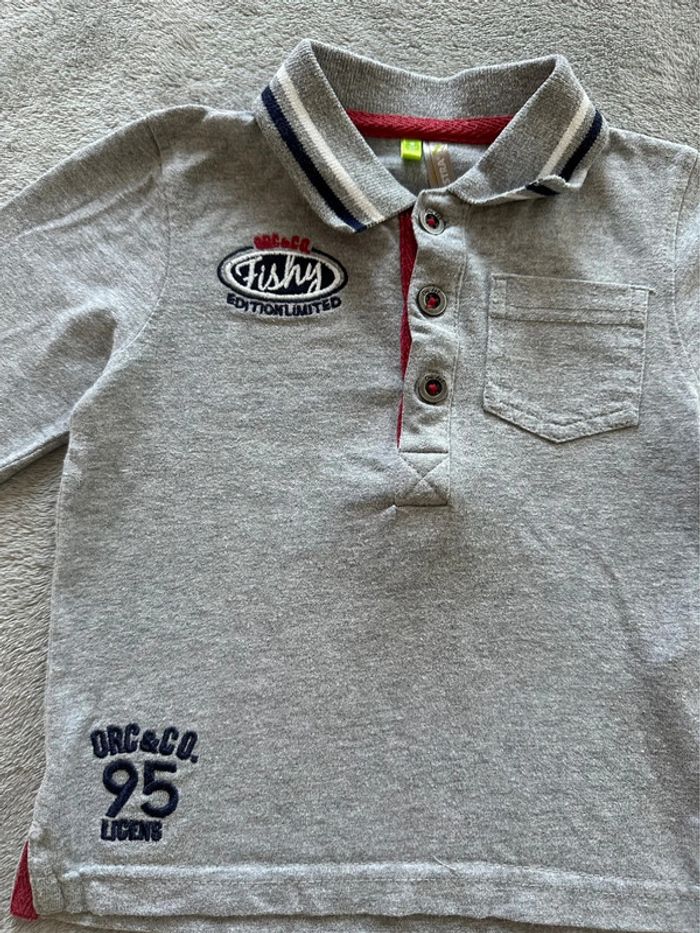 Polo manches longues - 9 mois - Orchestra - photo numéro 2