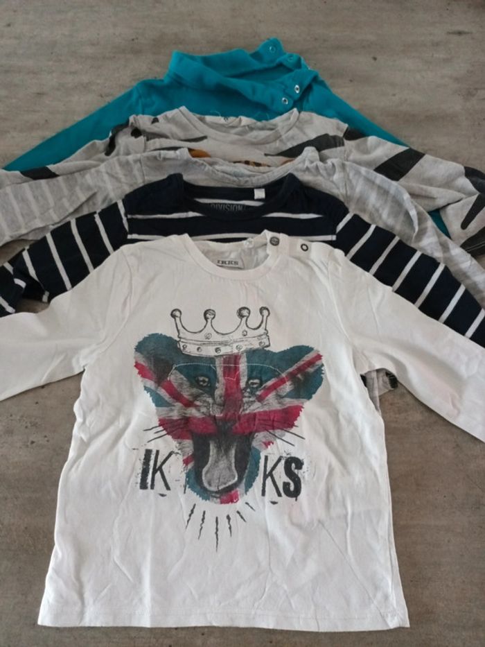 5 tshirt manches longues